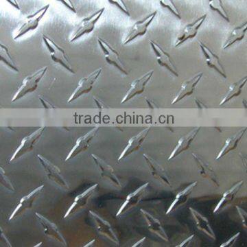 5082/5083 Embossed (with five bar) Aluminum sheets/plates used for floor (best price and high quality)