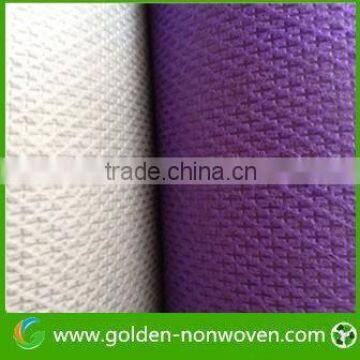 (cross pattern) recycled pp spun-bond non-woven fabric pp cambrelle