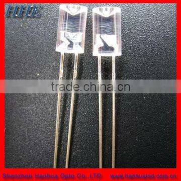 3mm concave white led diode