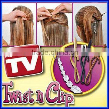 Twist n Clip as seen on TV/Magic Cheap hair clip hairpin