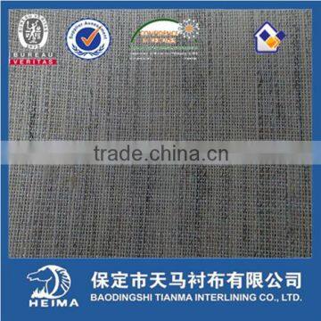 Hair Cloth Interlining 911 for Front of Suit and Overcoat photo-1