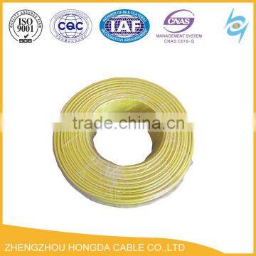 Yellow Copper Core Housing Electric TW Wire