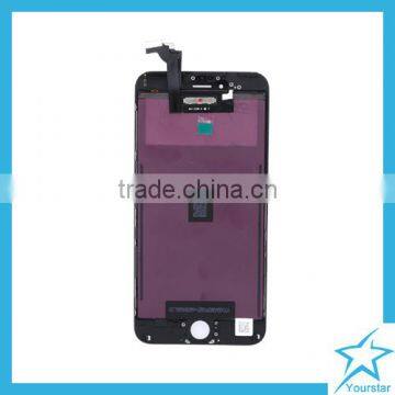 100% test pass Grade AAA display black lcd for iphone 6 plus