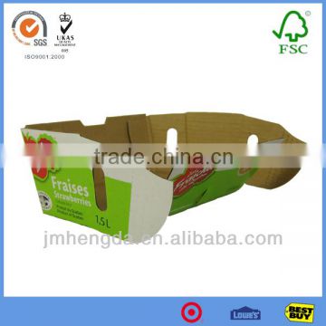 Made In China Retail Vegetable Packing Boxes With Color Printing