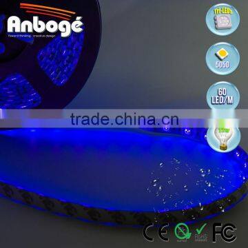 Rope lights purple 5050 SMD LED STRIP light purple CE & ROHS China factory