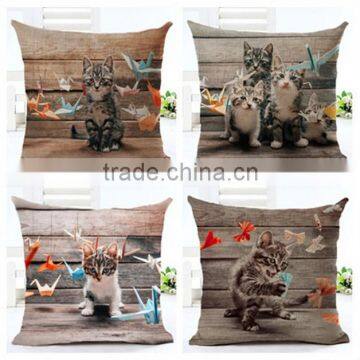 China supplier 3D print home decorative throw pillow case decorate sofa cushion covers