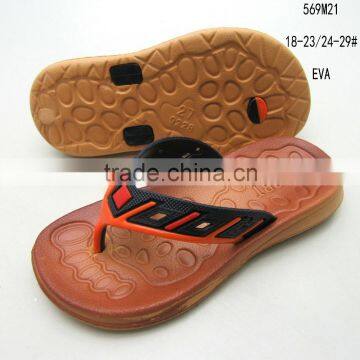 Comfortable personalized fashion summer boys EVA flip flops