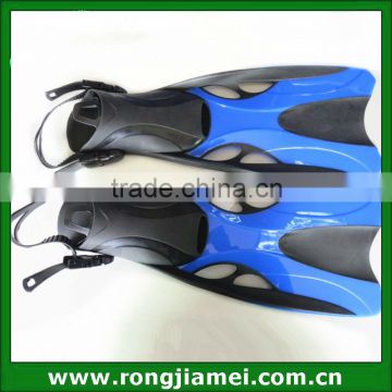 Blue colors adjustable sizes suf diving swim fins