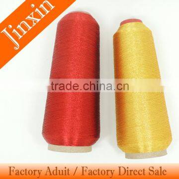 100% polyester metallic thread for embroidery