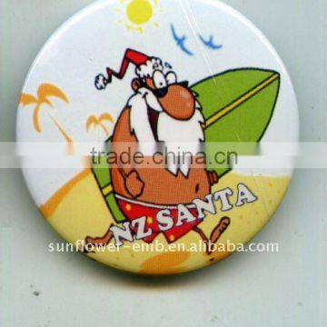 Hot sell button badge with custom logo