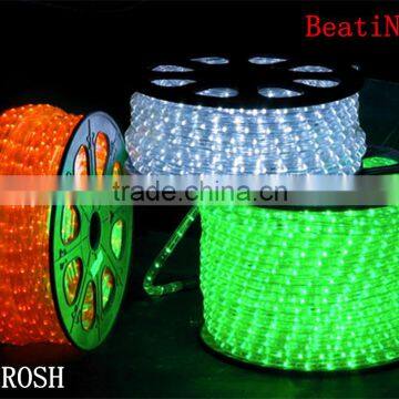 220V 2 Wires Round LED Rope Light 60LED/M 100M