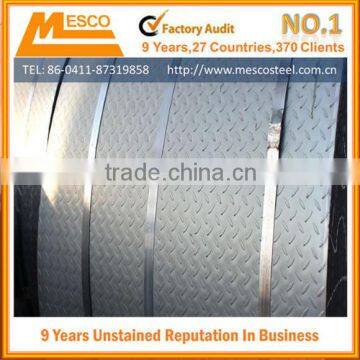 Low price hot rolled steel chequered deck sheet