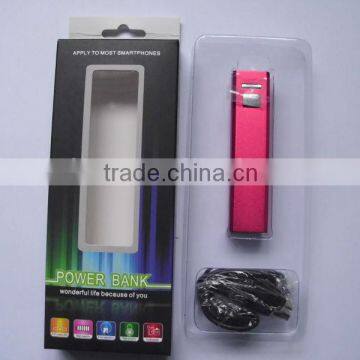 3000mah Portable Charger With Micro Cable +Box Packaging