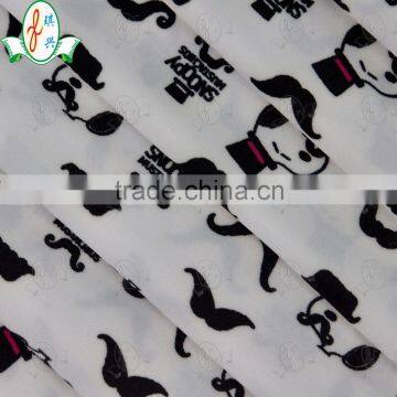 Custom Newest Design!!!High Elastane Quality 4 Way Stretch Soft Print Lingerie Fabric Print Snoopy Ployamide Elastane Fabric