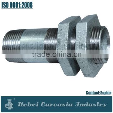 Galvanized Carbon Steel Longscrew Pipe Nipple