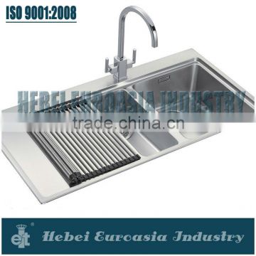 High Quality SS304 Double Bowl Water Sink