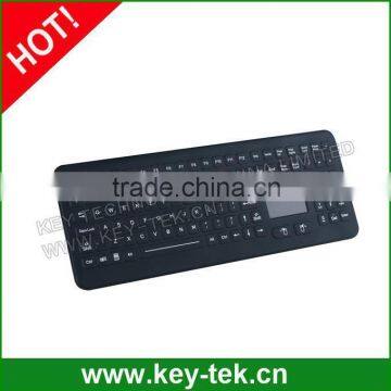 Excellent tactile feeling silicone backlit keyboard for hospital