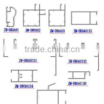 popular Dubai market alu profils design of foshan guangdong