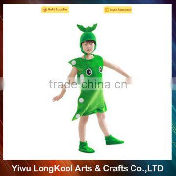 New arrival carnival funny costume greem fruit kids costume for sale