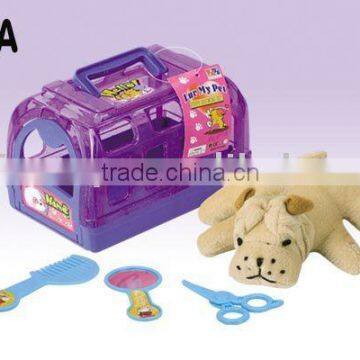 pet play toy Pet set toy carrier