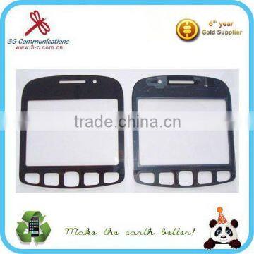 Original white and black lens for blackberry curve 9320 front glass lens for blackberry BB 9320 lens