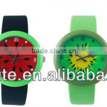 2013 quartz fashion cheap watch silicone fruit watches fashion design