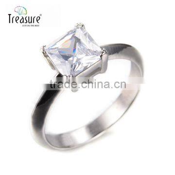 Luxury Fashion jewellry diamond 925 silver ring Hot jewelry