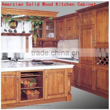 Solid Wood Door Pannel Kitchen Cabinet