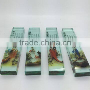 2015 New Design Paperweights, High Quality Customized Glass Crystal Paperweight photo-4