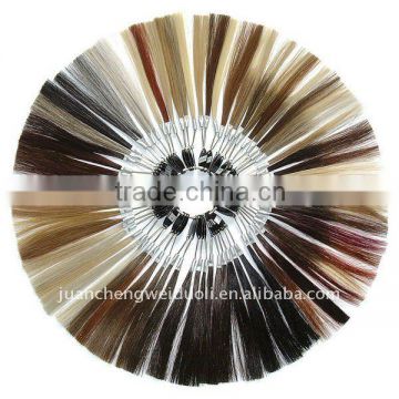 bright-colored remy human hair color ring