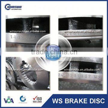 Long Life ALPHARD Brake Rotor,Auto Brake Disk With OE 42431 44030 photo-4