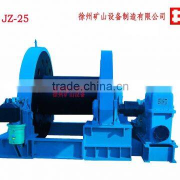 250KN shaft sinking hydraulic electric winch