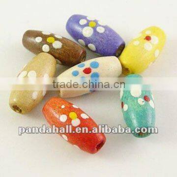 Wood Shuttle Beads(TB101Y)