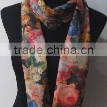 Polyester Digital Printing Scarf