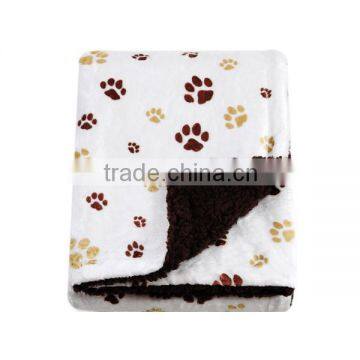 China supplier super soft cheap screen printed blanket