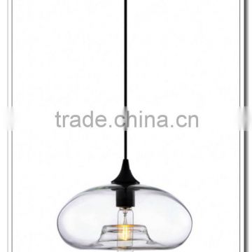 2014 new arrival glass adjustable pendant lamp MD9013-CL