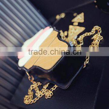 2016 Hot Selling Wallet Ice Cream Coin Purse Girl Cute Wallet With Chain photo-5