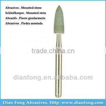 Fg01 FG Shank Bullet Green Silicon Carbide Abrasives with Ceramic bond Abrasives Dental China Manufacturer