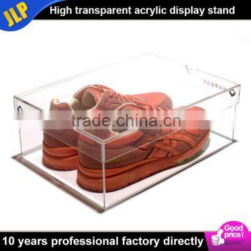 Acrylic fashionable shoe display box