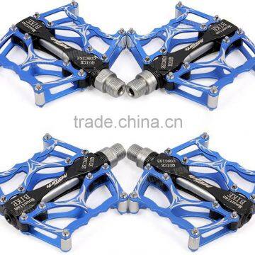 Aluminum alloy Colorful sealed bearing pedals for MTB and BMX