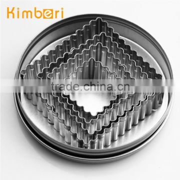 LFGB/FDA Food Grade New Design Stainless Steel Cookie Cutter Embossed