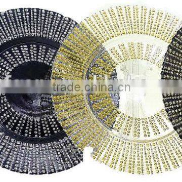13 inch cheap Charger Plates plates in Color Painted by Spinning