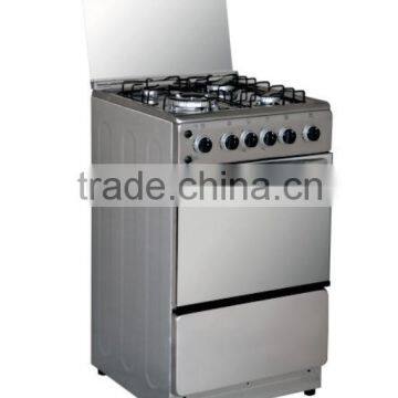 FS60-10 4 burner gas cooker with oven industrial baking oven pie baking oven factory