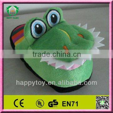 HI EN71 crocodile women plush slippers