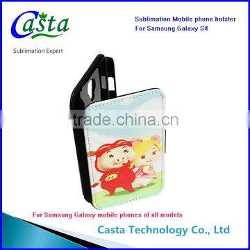 New product design Sublimation Custom Mobile phone holster protect Phone Cover for Samsung Galaxy S4