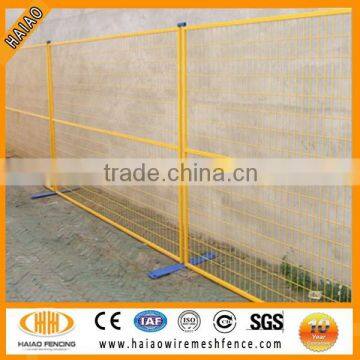 Many colour metal temporary fence panels