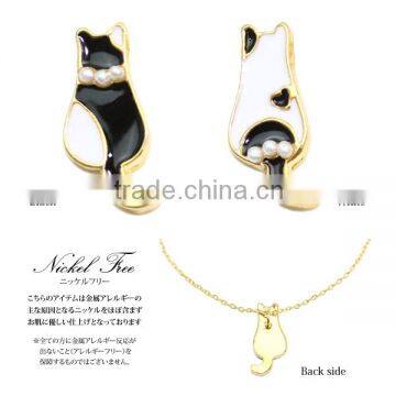 Unique Cat Shape Charm Latest Design Beads Necklace photo-3