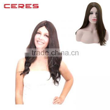 Cheap Virgin Indian Remy Full Lace Wig With Baby Hair Quick Delivery