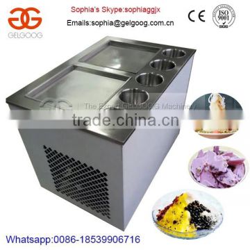 Fried Ice Cream Machine|Flat Pan Fried Ice Cream Machine|Fried Ice Cream Roll Machine