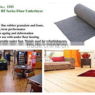 Rubber & PUR-foam Floor Underlayer